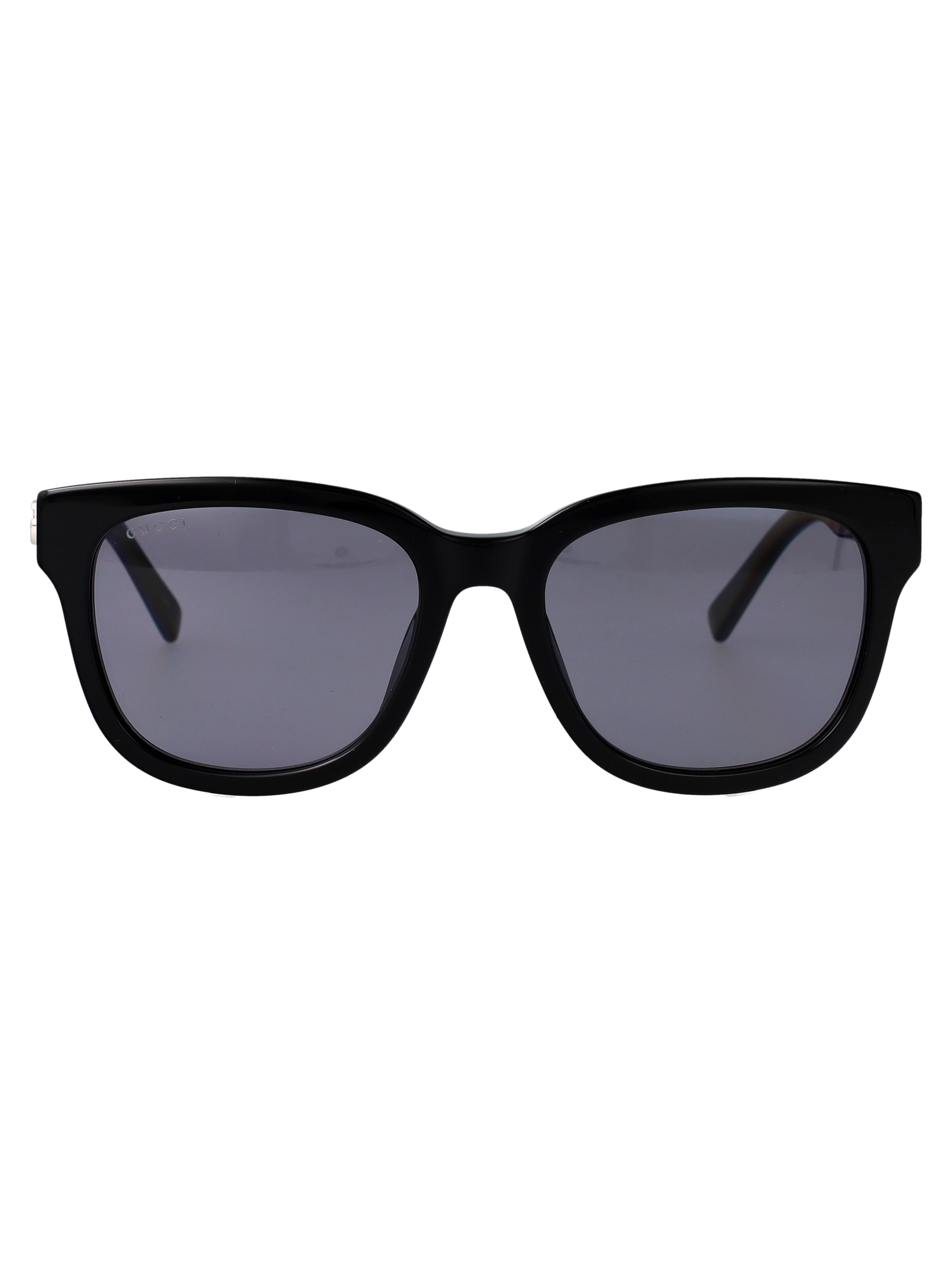 Gucci Gg2126sk 004 Black-black-grey Acetate Sunglasses - Women